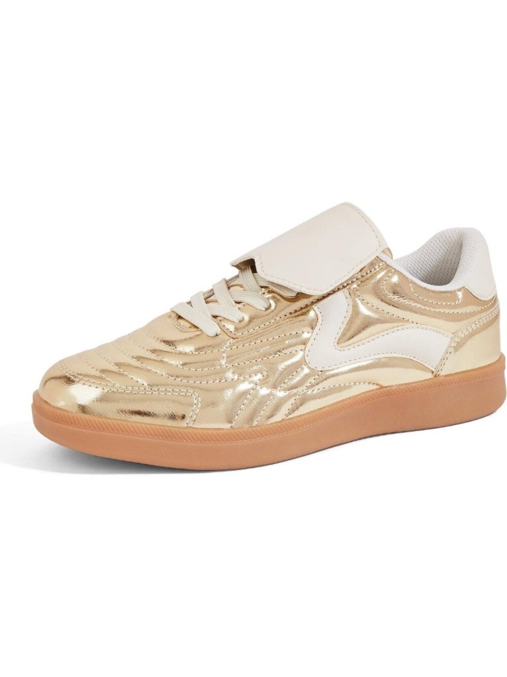 Stylish Women's Retro Gum Sole Sneakers | Casual Tennis & Walking Shoes